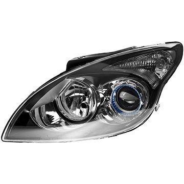 

ACI HYUNDAI i30 07- přední světlo H7+H1 (el. ovládané) černé (Česká verze) L