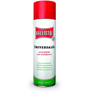 

Ballistol Univerzální olej sprej, 400 ml