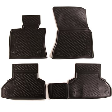 

SIXTOL Gumové koberce BMW X6, 2014->, F16