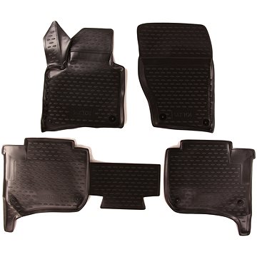 

SIXTOL 3D Gumové koberce VOLKSWAGEN Touareg II, 2010-2015, 2015-03/2018, dvouzónová klimatizace