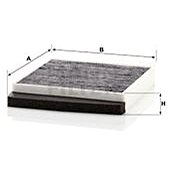 

MANN-FILTER CUK2855 pro vozy VOLVO