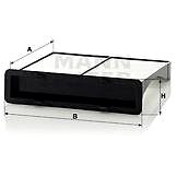 

MANN-FILTER CU22004 pro vozy SUBARU