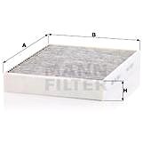 

MANN-FILTER CUK2847/1 pro vozy PORSCHE;VW