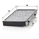 

MANN-FILTER CUK3454 pro vozy NISSAN;OPEL;RENAULT