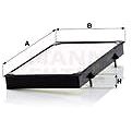 

MANN-FILTER CU3454 pro vozy NISSAN;OPEL;RENAULT