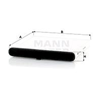

MANN-FILTER CU24009 pro vozy MAZDA