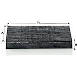 

MANN-FILTER CUK2043 pro vozy MAZDA