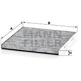 

MANN-FILTER CUK2336 pro vozy HYUNDAI;KIA