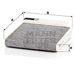 

MANN-FILTER CUK1829 pro vozy DACIA;NISSAN;PUCH MOTORCYCLES;RENAULT