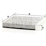 

MANN-FILTER CUK26009 pro vozy AUDI;MAN;SEAT;SKODA;VW