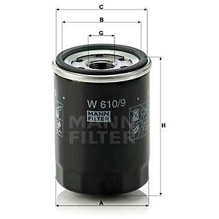 

MANN-FILTER W610/9 pro vozy TOYOTA