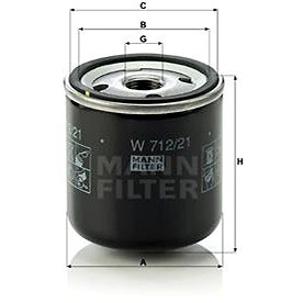 

MANN-FILTER W712/21 pro vozy TALBOT