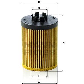 

MANN-FILTER HU712/8x pro vozy OPEL