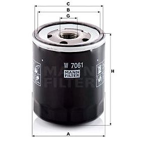 

MANN-FILTER W7061 pro vozy MAZDA
