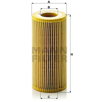 

MANN-FILTER HU721/3x pro vozy MAYBACH, MERCEDES-BENZ