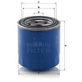

MANN-FILTER W8017 pro vozy HYUNDAI, KIA