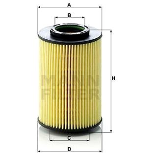 

MANN-FILTER HU822/5x pro vozy HYUNDAI, KIA