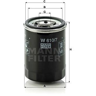 

MANN-FILTER W610/7 pro vozy HYUNDAI