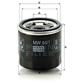 

MANN-FILTER MW64/1 pro vozy HONDA MOTORCYCLES