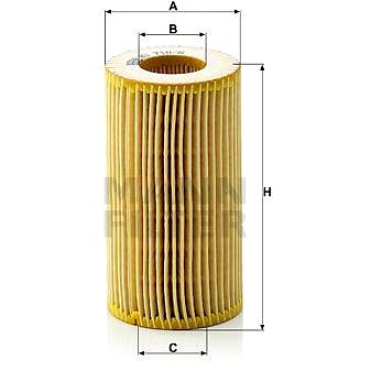 

MANN-FILTER HU718/6x pro vozy HONDA