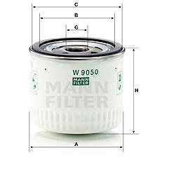 

MANN-FILTER W9050 pro vozy FORD, LDV, METROCAB