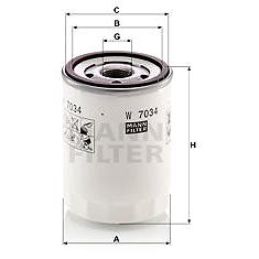 

MANN-FILTER W7034 pro vozy FORD