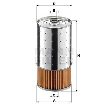 

MANN-FILTER PF1050/1n pro vozy DAEWOO, MERCEDES-BENZ