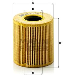 

MANN-FILTER HU711/51x pro vozy CITROËN, FIAT, FORD, JAGUAR, LANCIA, LAND ROVER, MITSUBISHI, OPEL, PE