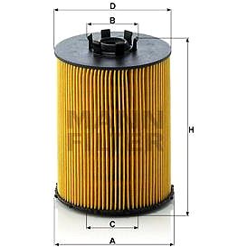 

MANN-FILTER HU823x pro vozy BMW, MORGAN, ROLLS-ROYCE, WIESMANN