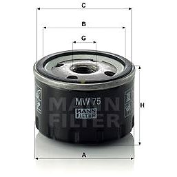 

MANN-FILTER MW75 pro vozy BMW, BMW MOTORCYCLES