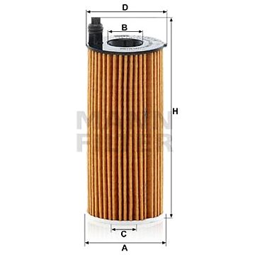 

MANN-FILTER HU6014/1Z pro vozy BMW