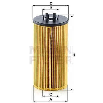 

MANN-FILTER HU835/1z pro vozy AUDI, VW