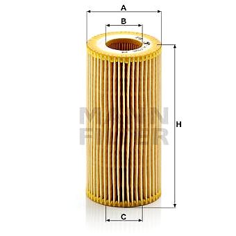 

MANN-FILTER HU719/6x pro vozy AUDI, KTM, SEAT, SKODA, VW