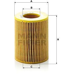 

MANN-FILTER HU925/4x pro vozy ALPINA, BMW, WIESMANN