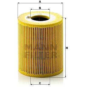 

MANN-FILTER HU818x pro vozy ALPINA, BMW, LAND ROVER, OPEL