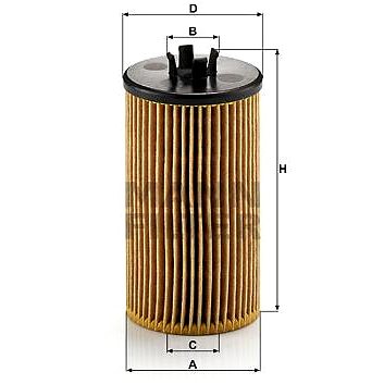 

MANN-FILTER HU612/2x pro vozy ALFA ROMEO, FIAT, CHEVROLET, OPEL