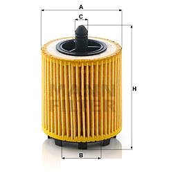 

MANN-FILTER HU6007x pro vozy ALFA ROMEO, CADILLAC, FIAT, CHEVROLET, OPEL, SAAB