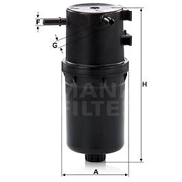 

MANN-FILTER WK9016 pro vozy VW