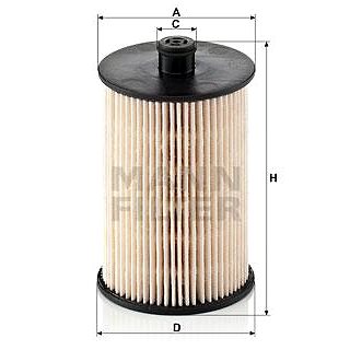 

MANN-FILTER PU823x pro vozy VOLVO