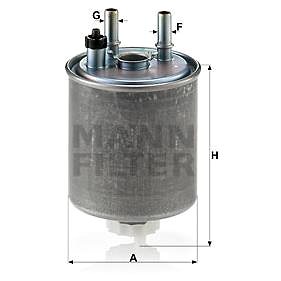 

MANN-FILTER WK918/1 pro vozy RENAULT