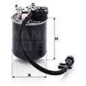 

MANN-FILTER WK820/18 pro vozy MERCEDES-BENZ