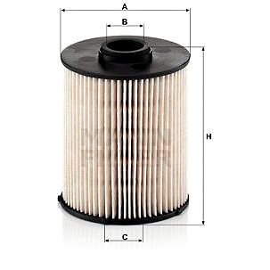

MANN-FILTER PU839x pro vozy MERCEDES-BENZ