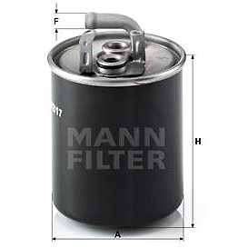 

MANN-FILTER WK842/17 pro vozy MERCEDES-BENZ