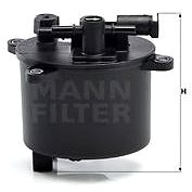 

MANN-FILTER WK12004 pro vozy CITROËN;PEUGEOT