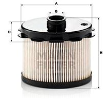 

MANN-FILTER PU1021x pro vozy CITROËN;FIAT;PEUGEOT;TOYOTA