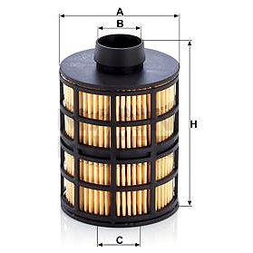 

MANN-FILTER PU723x pro vozy CITROËN;FIAT;CHEVROLET;LANCIA;OPEL;PEUGEOT;SAAB;SUZUKI