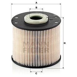 

MANN-FILTER PU927x pro vozy CITROËN;DS;FIAT;FORD;PEUGEOT;TOYOTA