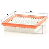 

MANN-FILTER C1618 pro vozy NISSAN