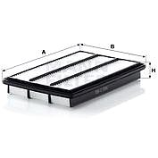 

MANN-FILTER C3766 pro vozy MITSUBISHI