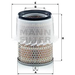 

MANN-FILTER C16148 pro vozy MITSUBISHI